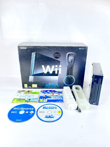Wii sport resort pack - wii, black