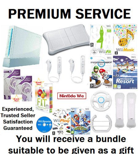 Pacchetto console nintendo wii - pacchetto,