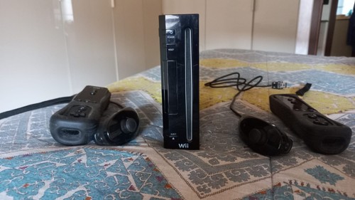 Console nintendo wii nera - console,